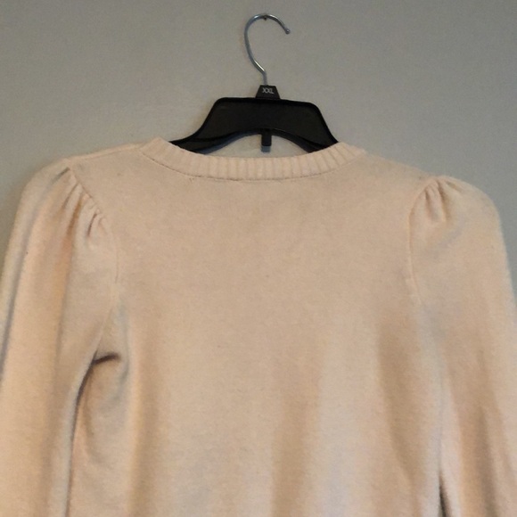 DRAPER JAMES Sweater, size XS, color-cream, soft, comfortable, stylish - Picture 7 of 8